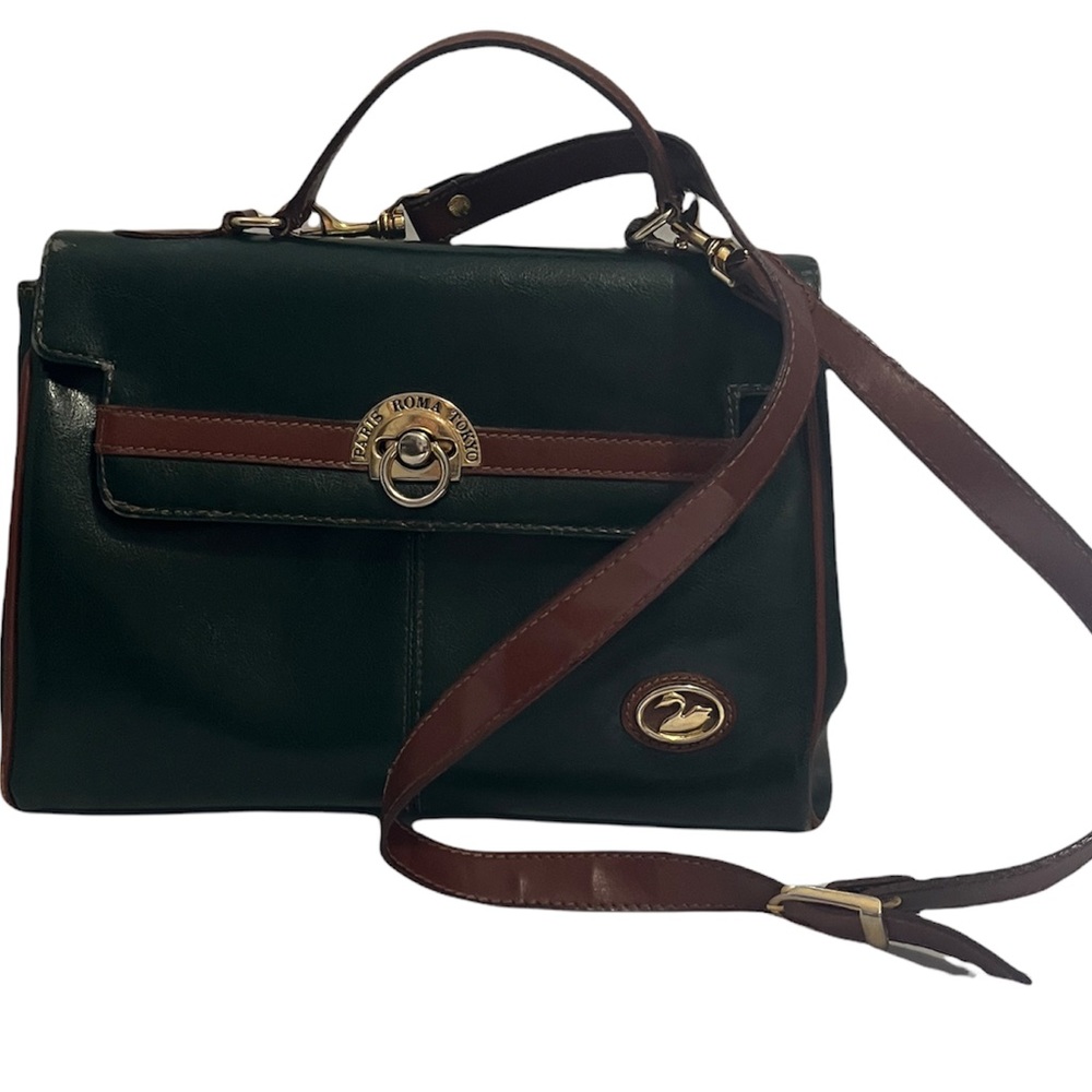 VINTAGE PARIS ROMA TOKYO SATCHEL